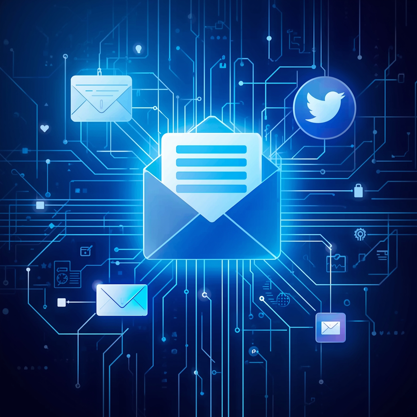 Automatización de emails y redes sociales